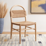 Safavieh Ottilie Dining Chair , DCH1206 - Natural Sungkai / Natural Jute Rope