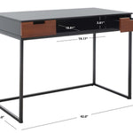 Safavieh Vance 2 Drawer 1 Shelf Desk  , DSK5013