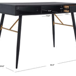 Safavieh Kerrigan 1 Drawer Wood Desk , DSK5802