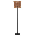 Safavieh Boyer Floor Lamp , FLL4100 - Natural / Black