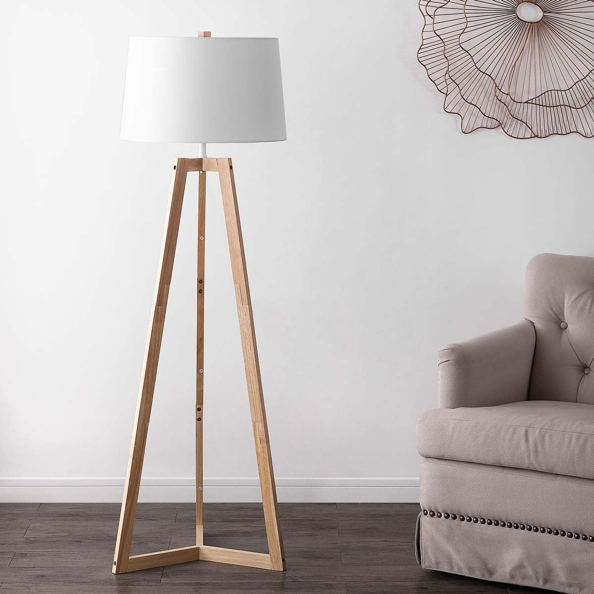 Safavieh Ismeria Floor Lamp , FLL4106 - Natural