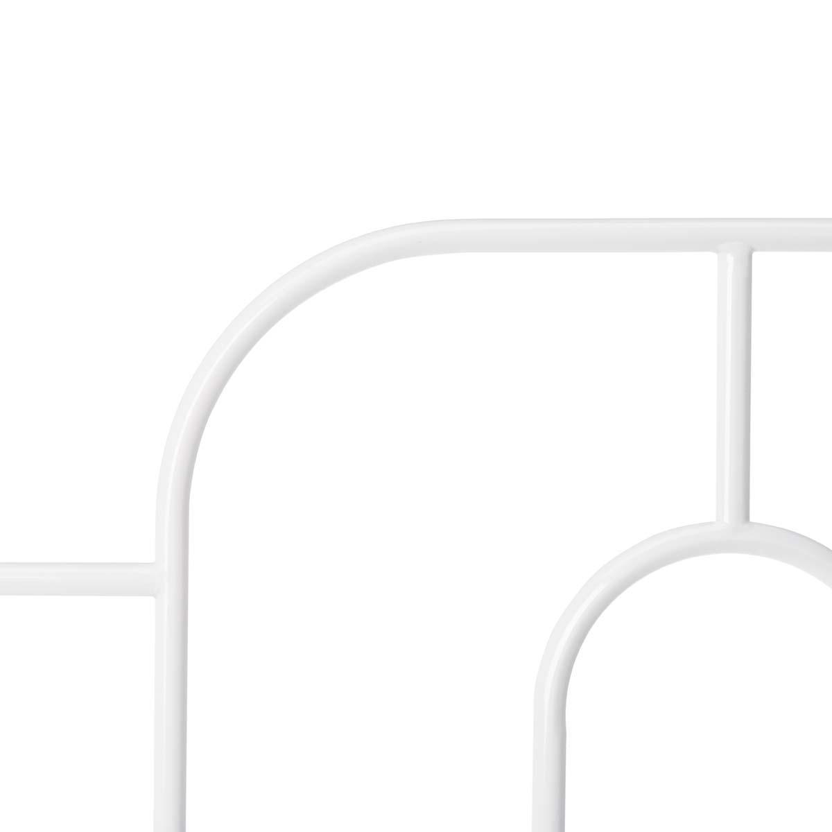 Safavieh Paloma Metal Retro Headboard , HBD6201 - White