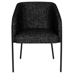 Nuevo Estella Dining Chair - Salt And Pepper Boucle