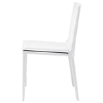 Nuevo Palma Leather Dining Chair - White