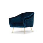 Nuevo Lucie Occasional Chair - Midnight Blue