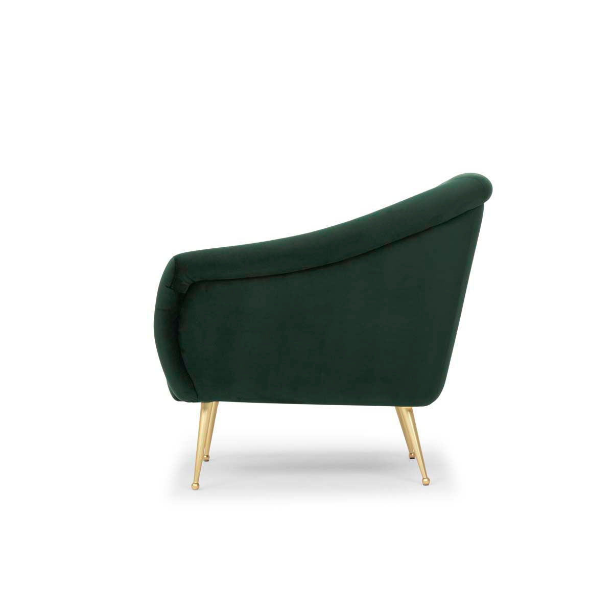 Nuevo Lucie Occasional Chair - Emerald Green