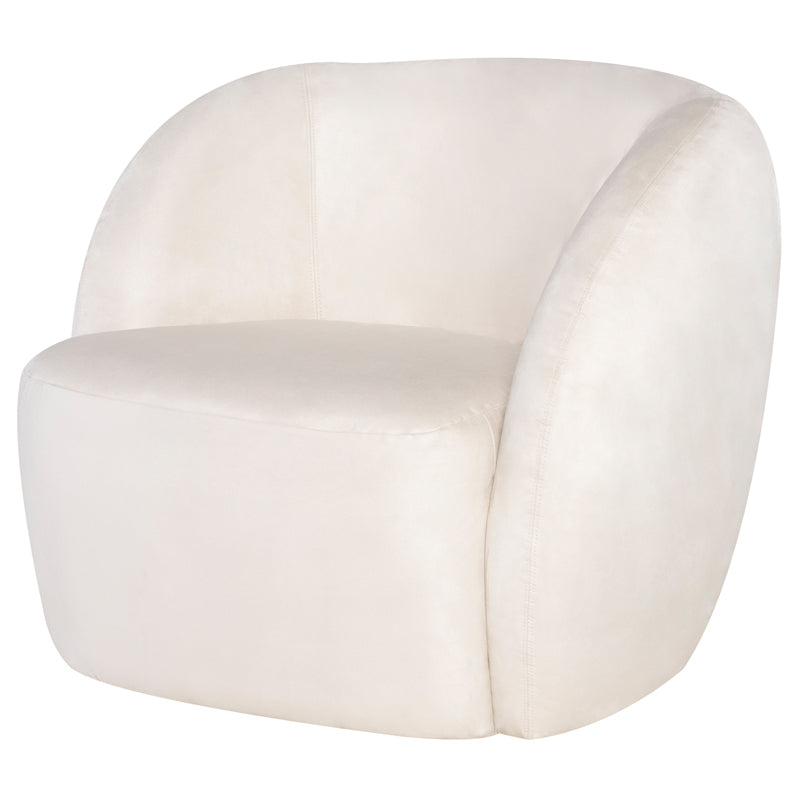 Nuevo Selma Occasional Chair - Champagne Microsuede