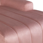 Nuevo Coraline Right Facing Sectional Sofa - Petal Microsuede