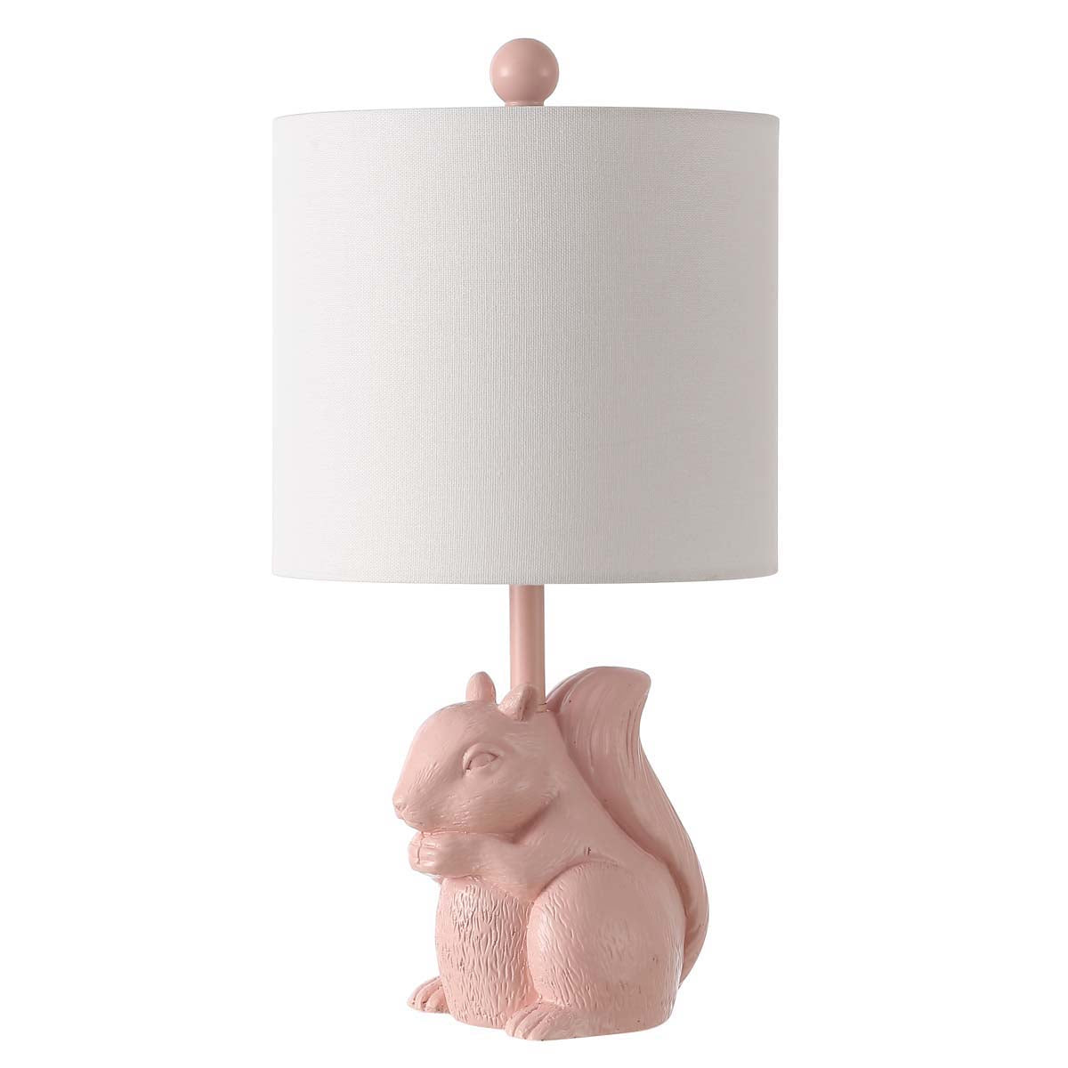 Safavieh Sunny Squirrel Lamp, KID4245 - Pink
