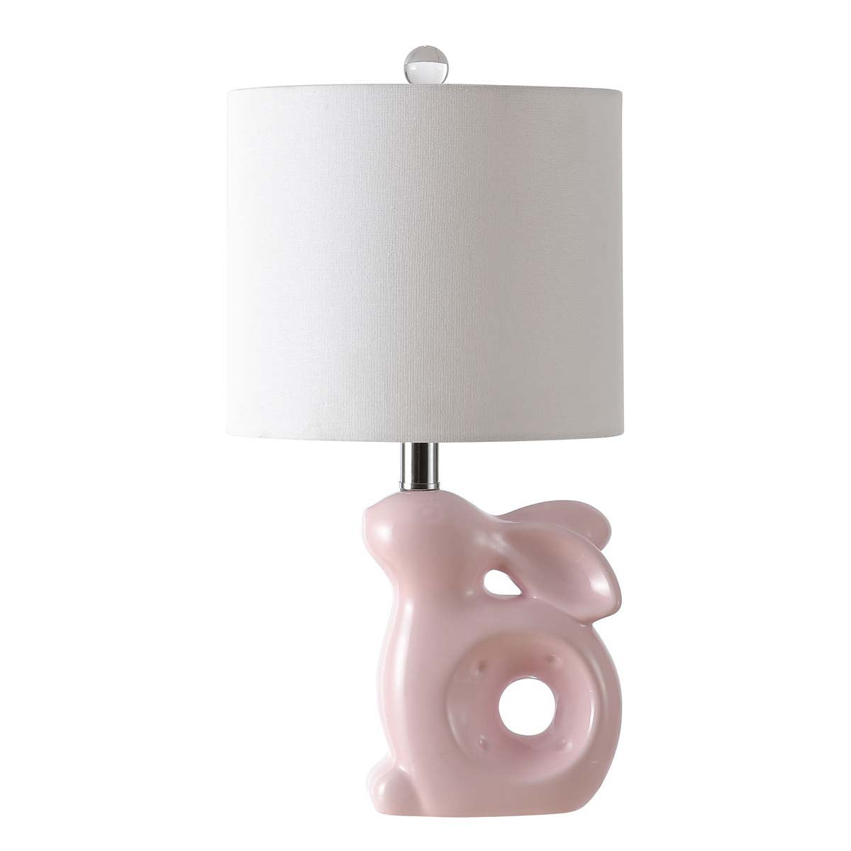 Safavieh Ruby Rabbit Lamp, KID4246 - Pink