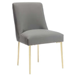 Safavieh Couture Nolita Dining Chair - Charcoal Grey