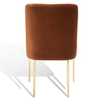Safavieh Couture Nolita Dining Chair - Rust