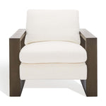 Safavieh Couture Tiana Mid Century Accent Chair - White