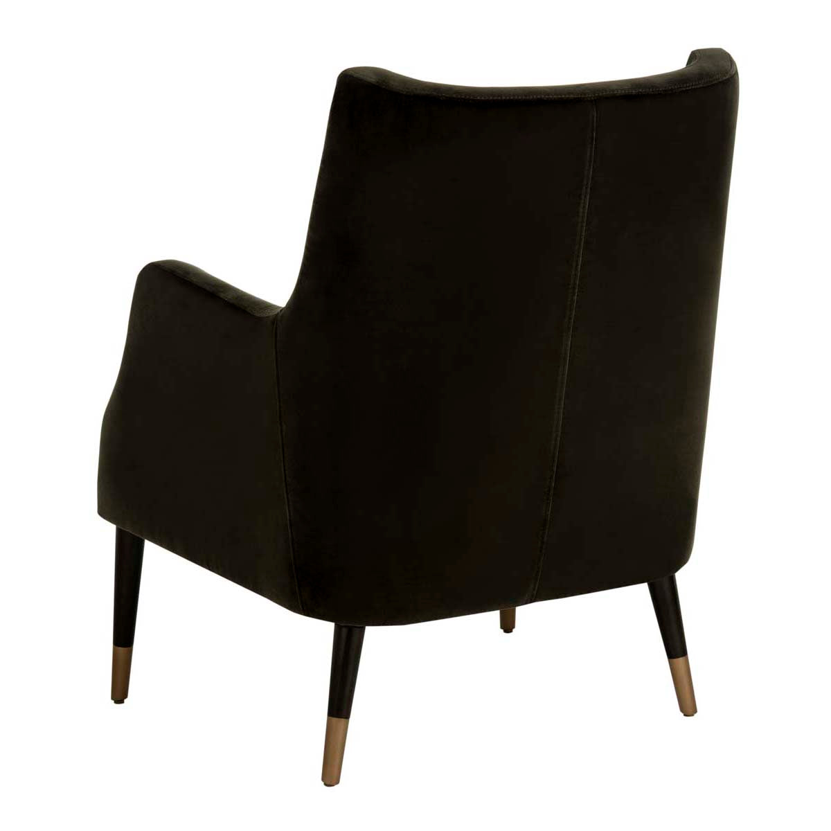 Safavieh Couture Sicily Velvet Arm Chair - Shale