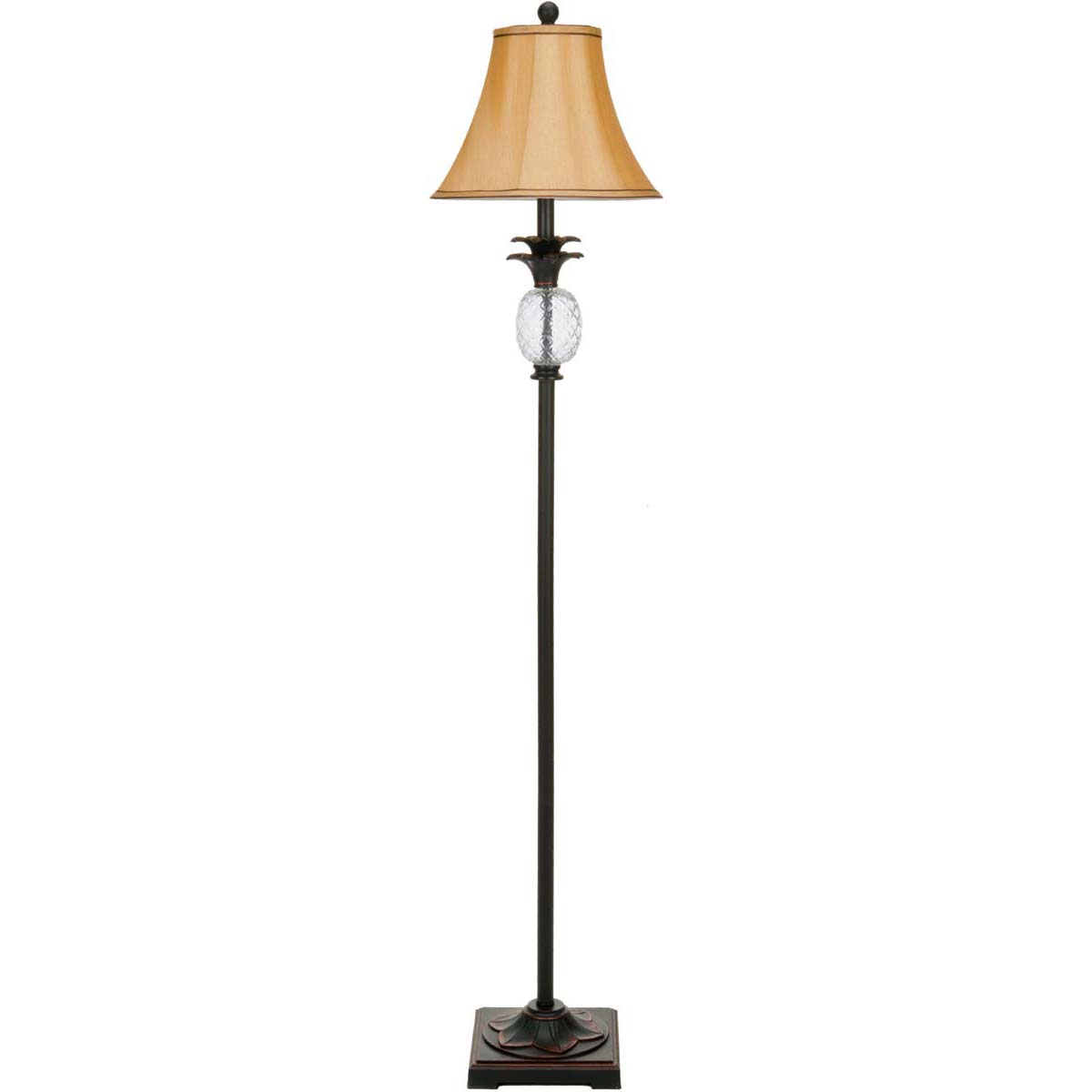 Safavieh Alyssa 61 Inch H Pineapple Lamp , LIT4009 - Black/Clear