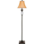 Safavieh Alyssa 61 Inch H Pineapple Lamp , LIT4009 - Black/Clear