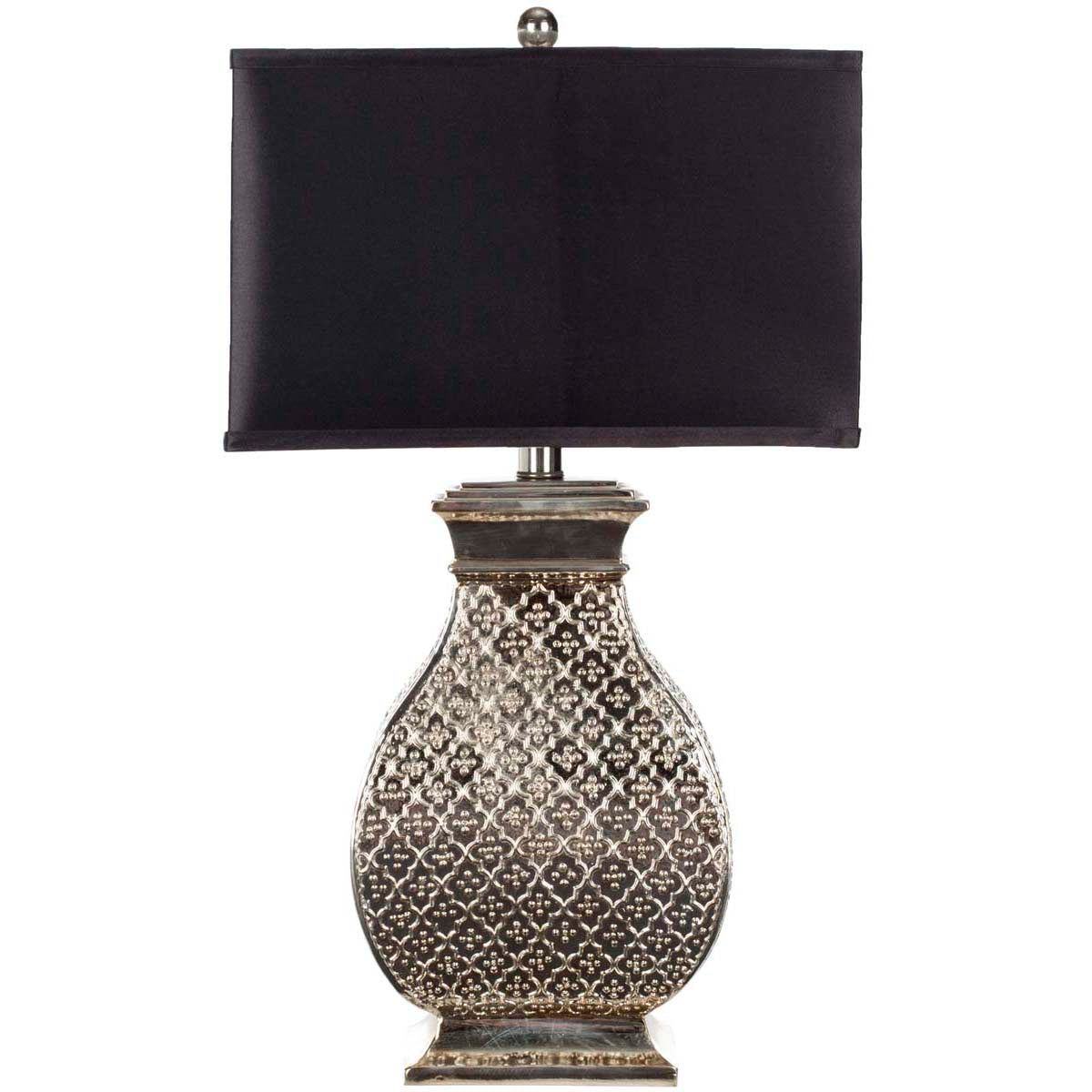 Safavieh Malaga 29 Inch H Silver Table Lamp  , LITS4064