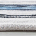 Lauren Ralph Lauren Leopold Stripe Rug, LRL2462 - WHITE / FRENCH BLUE