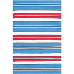 Lauren Ralph Lauren Leopold Stripe Rug, LRL2462 - ROYAL BLUE
