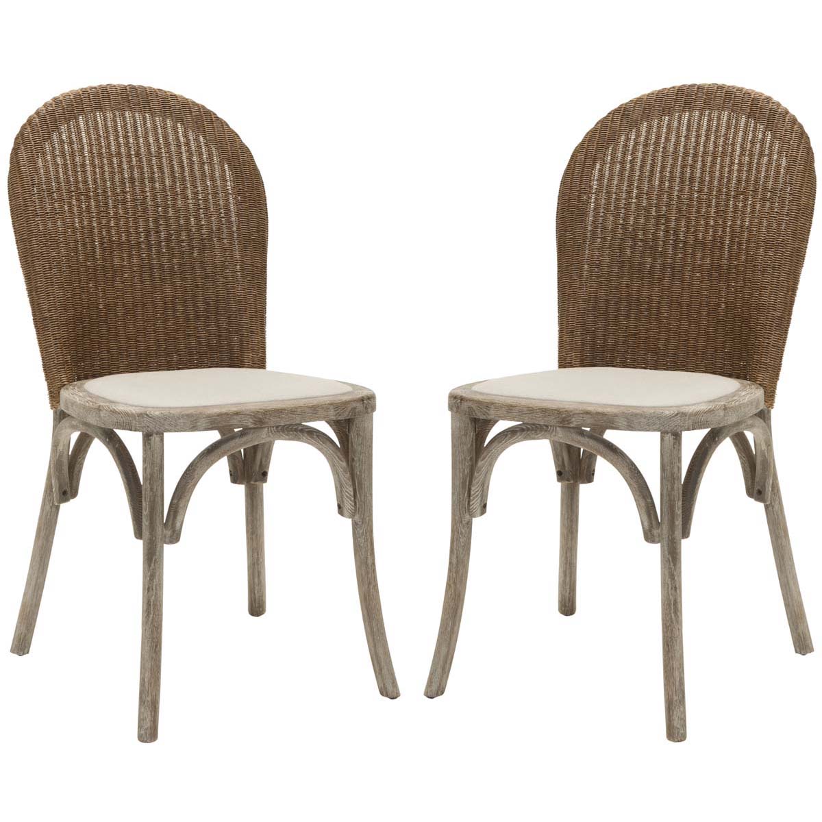 Safavieh Kioni 19''H Rattan Side Chair (Set Of 2) , MCR4599