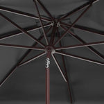 Safavieh Zimmerman 7.5 Ft Square Market Umbrella , PAT8400