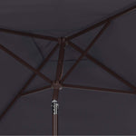 Safavieh Athens 7.5 Ft Square Crank Umbrella , PAT8407
