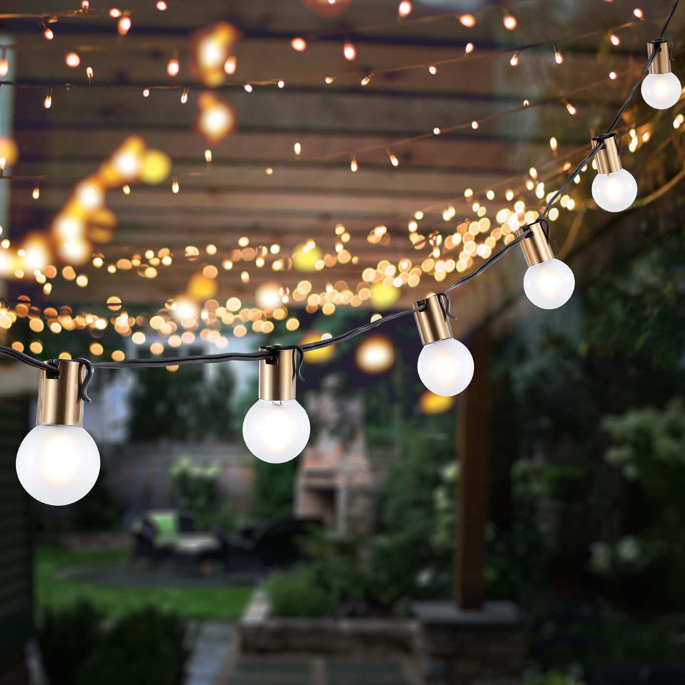 Safavieh Farrynn LED Outdoor String Lights , PLT4044