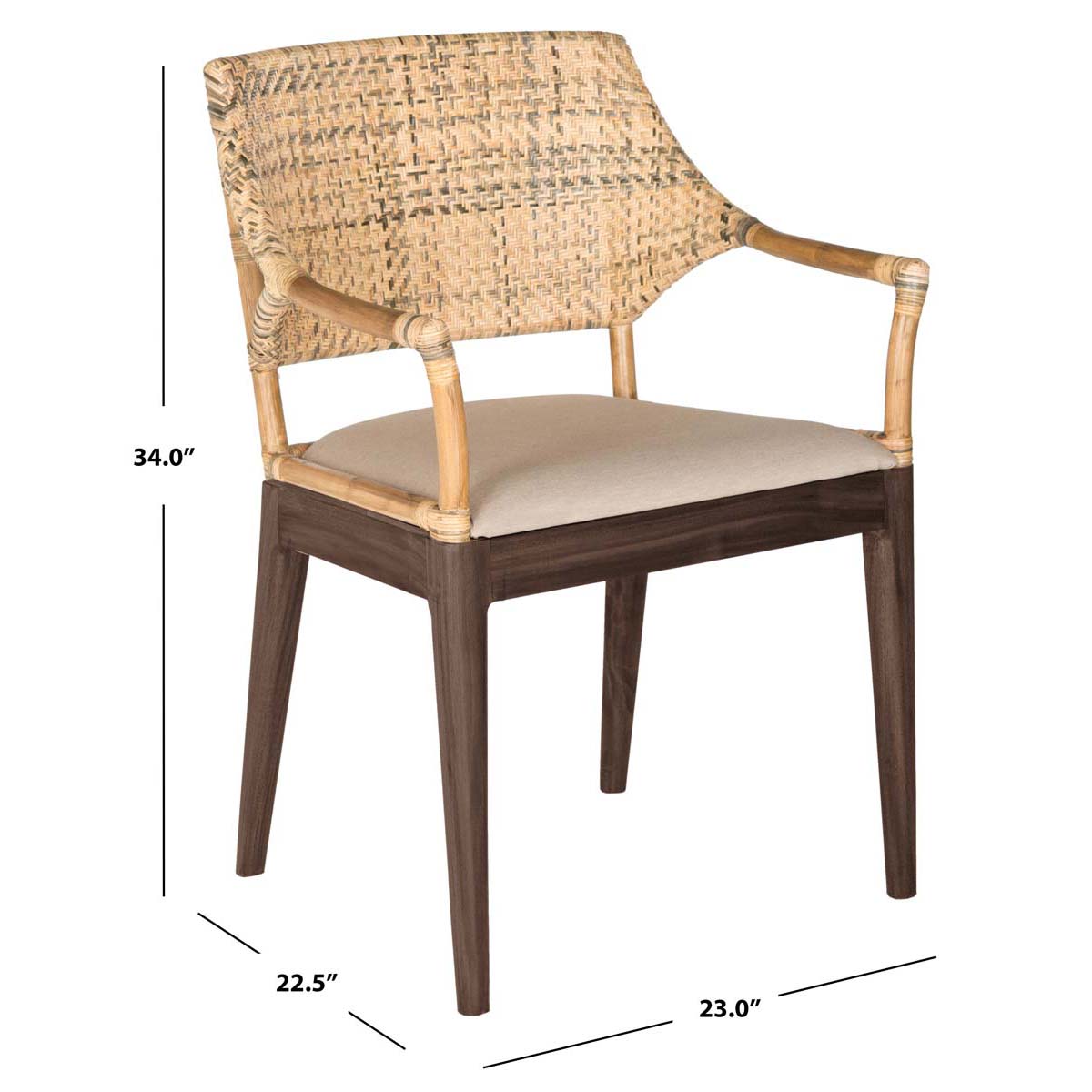 Safavieh Carlo Arm Chair , SEA4002