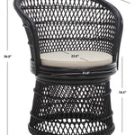 Safavieh Iola Swivel Accent Chair W/ Cushion , SEA7043