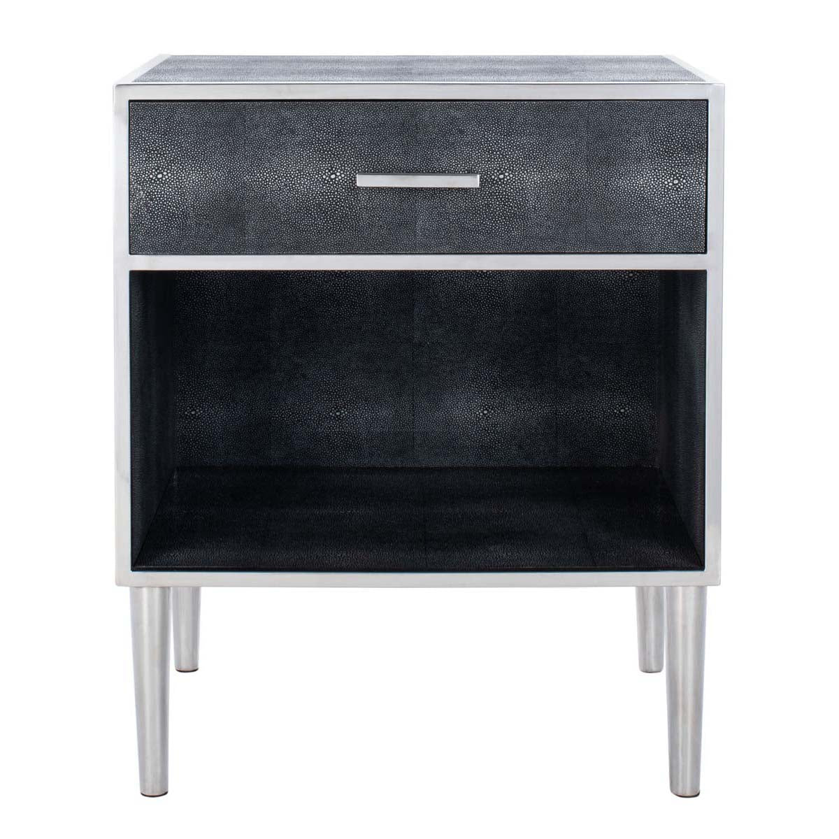 Safavieh Couture Tammy 1 Drawer Faux Shagreen Nightstand