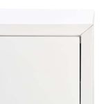 Safavieh Couture Madden Retro Dresser - White / Silver