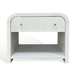 Safavieh Couture Liabella 1 Drawer Curved Nightstand