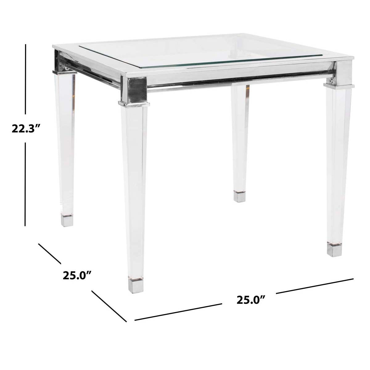 Safavieh Couture Charleston Acrylic End Table