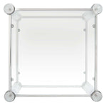 Safavieh Couture Isabelle Acrylic Accent Table - Silver