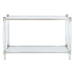 Safavieh Couture Isabelle Acrylic Console Table - Silver