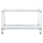 Safavieh Couture Angie Acyrlic Console Table - Silver