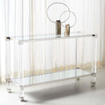 Safavieh Couture Angie Acyrlic Console Table - Silver