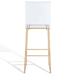Safavieh Couture Bryant Acrylic Barstool - Clear / Gold