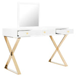 Safavieh Couture Yesenia Lacquer Desk - White Lacquer