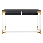 Safavieh Couture Dariela Acrylic Desk - Black / Clear