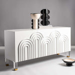 Safavieh Couture Saturn Wave Acrylic Sideboard - White