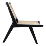 Safavieh Couture Auckland Rattan Accent Chair - Black / Natural