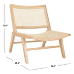 Safavieh Couture Auckland Rattan Accent Chair - Natural