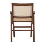 Safavieh Couture Hattie French Cane Arm Chair - Walnut / Natural