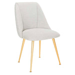 Safavieh Couture Foster Poly Blend Dining Chair - Light Grey