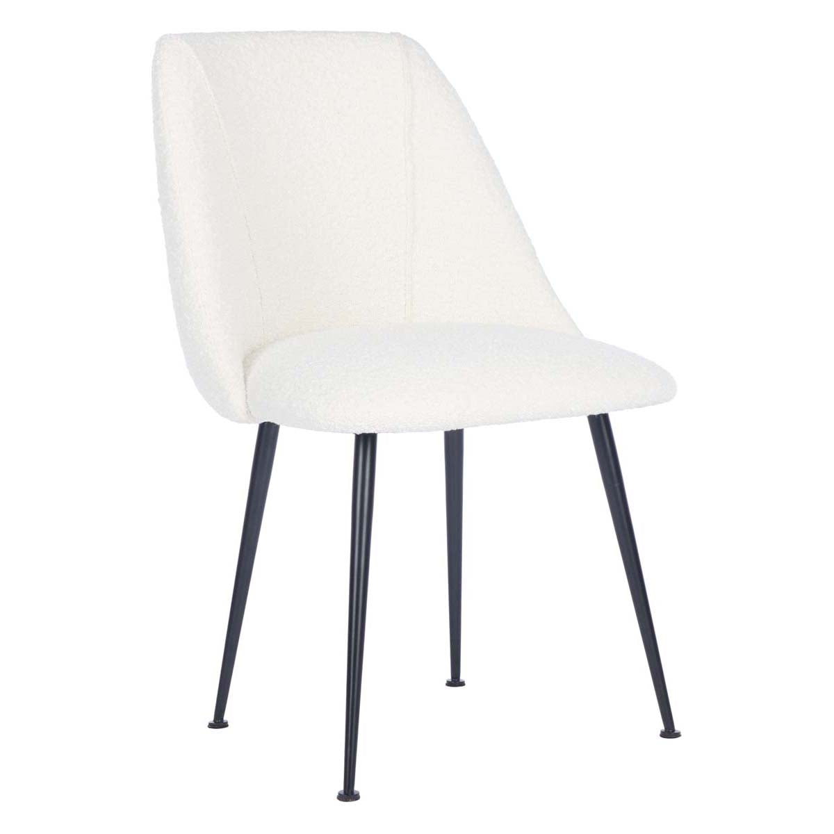 Safavieh Couture Foster Poly Blend Dining Chair - Ivory / Black