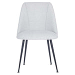 Safavieh Couture Foster Poly Blend Dining Chair - Grey / Black