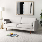 Safavieh Couture Hurley Mid Century Sofa - Light Grey