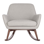 Safavieh Couture Mack Mid Century Rocking Chair - Light Grey