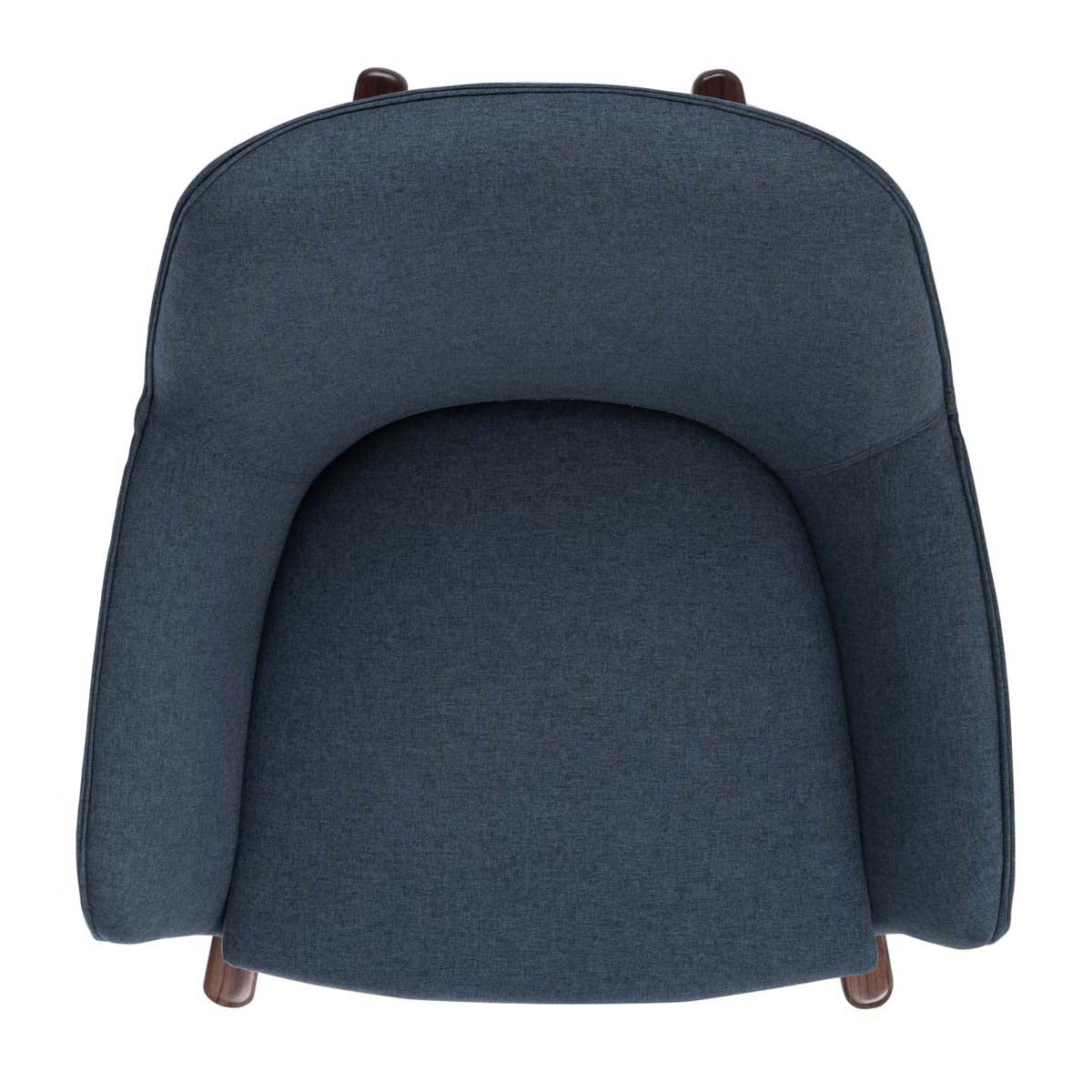 Safavieh Couture Mack Mid Century Rocking Chair - Blue